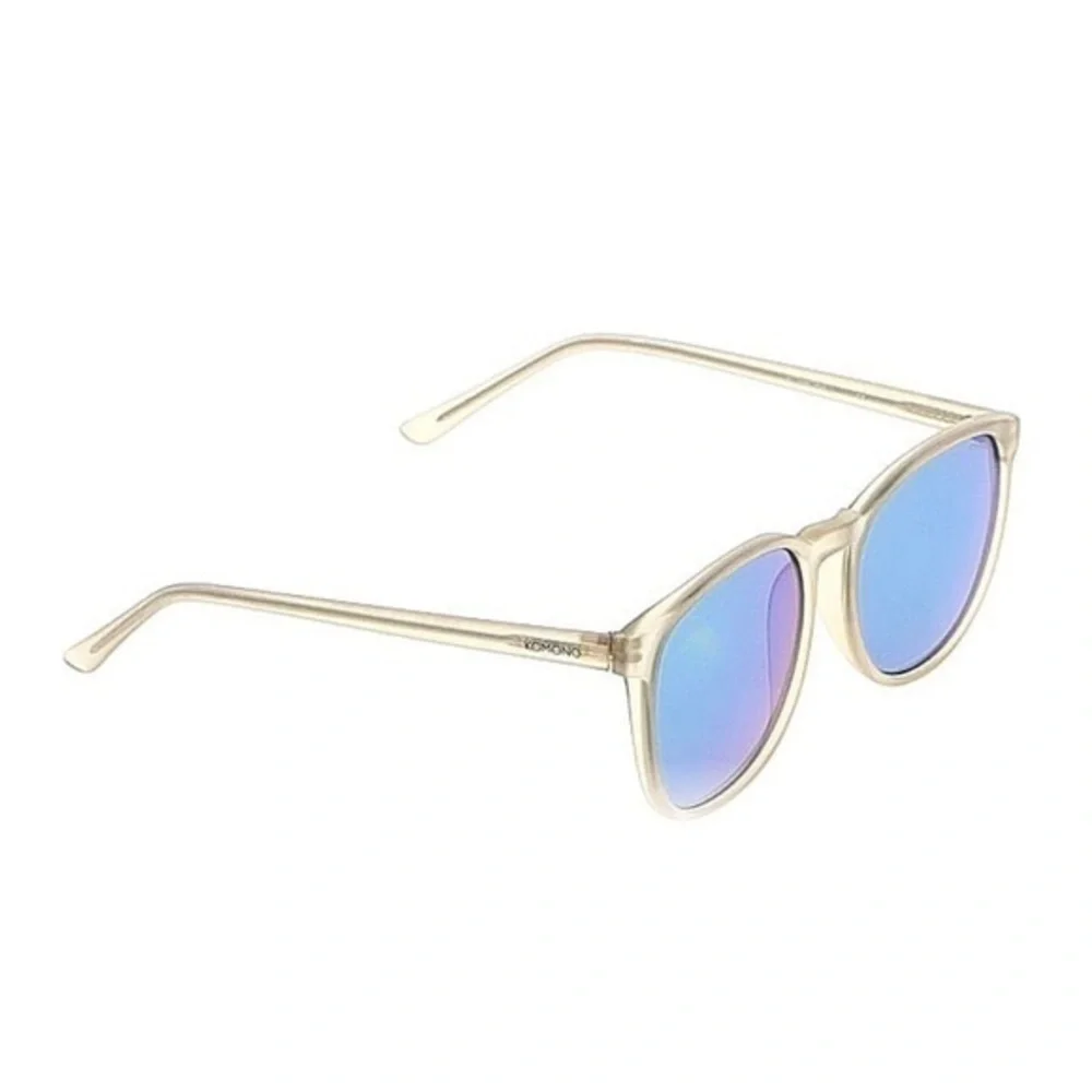 KOMONO Urkel Frost Sunglasses NEW gray blue